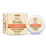 Kayee Ayurveda Peach Lip Care Balm, Moisturizing Lip Balm for Dry & Chapped Lips, Helps Lock in Moisture and Maintain Soft, Supple & Smooth-Looking Lips, Daily Lip Care for Women & Men | 6 g
