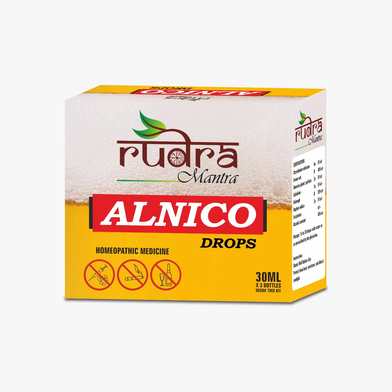 Rudra Mantra Alnico Drops - 30 ML | Advanced Body Detox & Nutrient Support