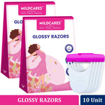Gynocup Glossy Underarm Razor For Women (Set-5)