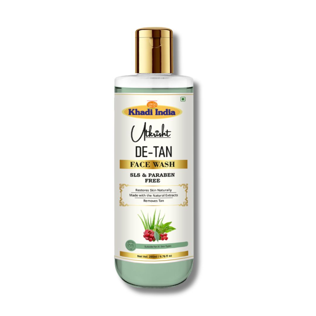 Utkrisht Khadi De-Tan Face Wash (200ml)