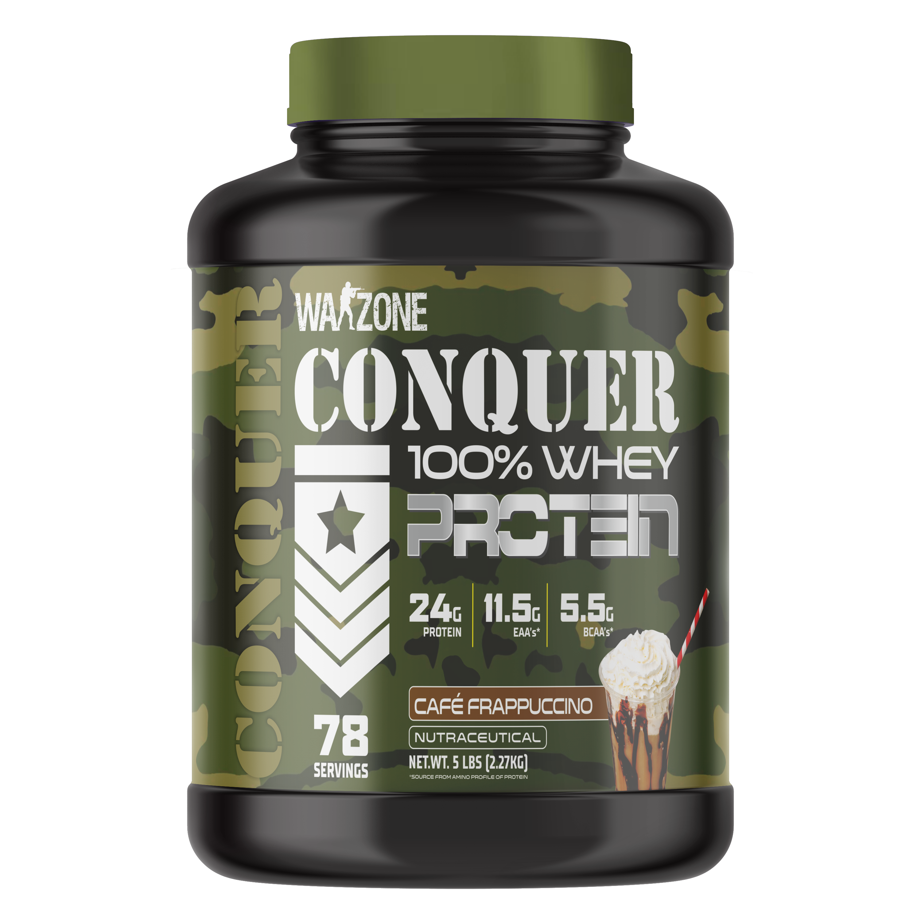 Warzone Conquer Whey Protein – 5Lbs