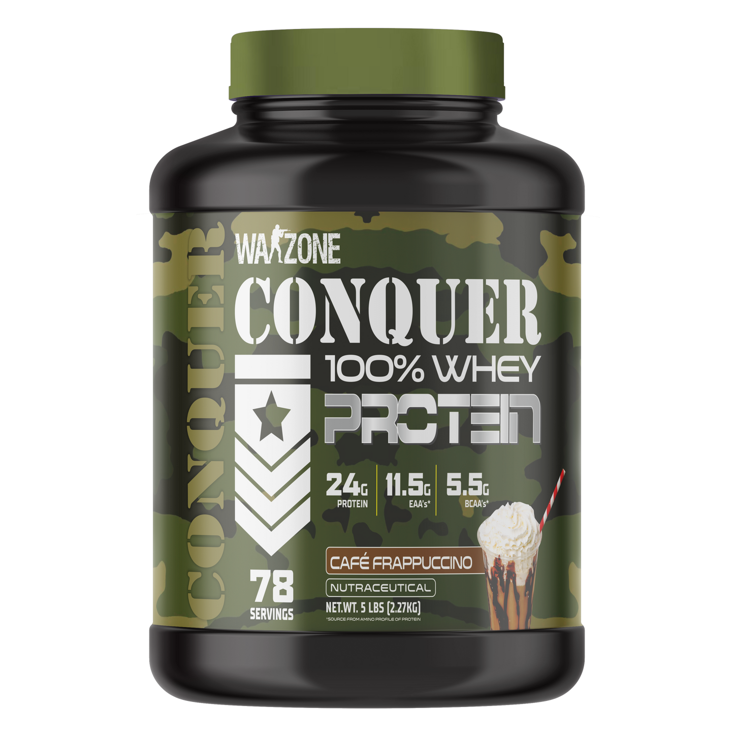 Warzone Conquer Whey Protein – 5Lbs