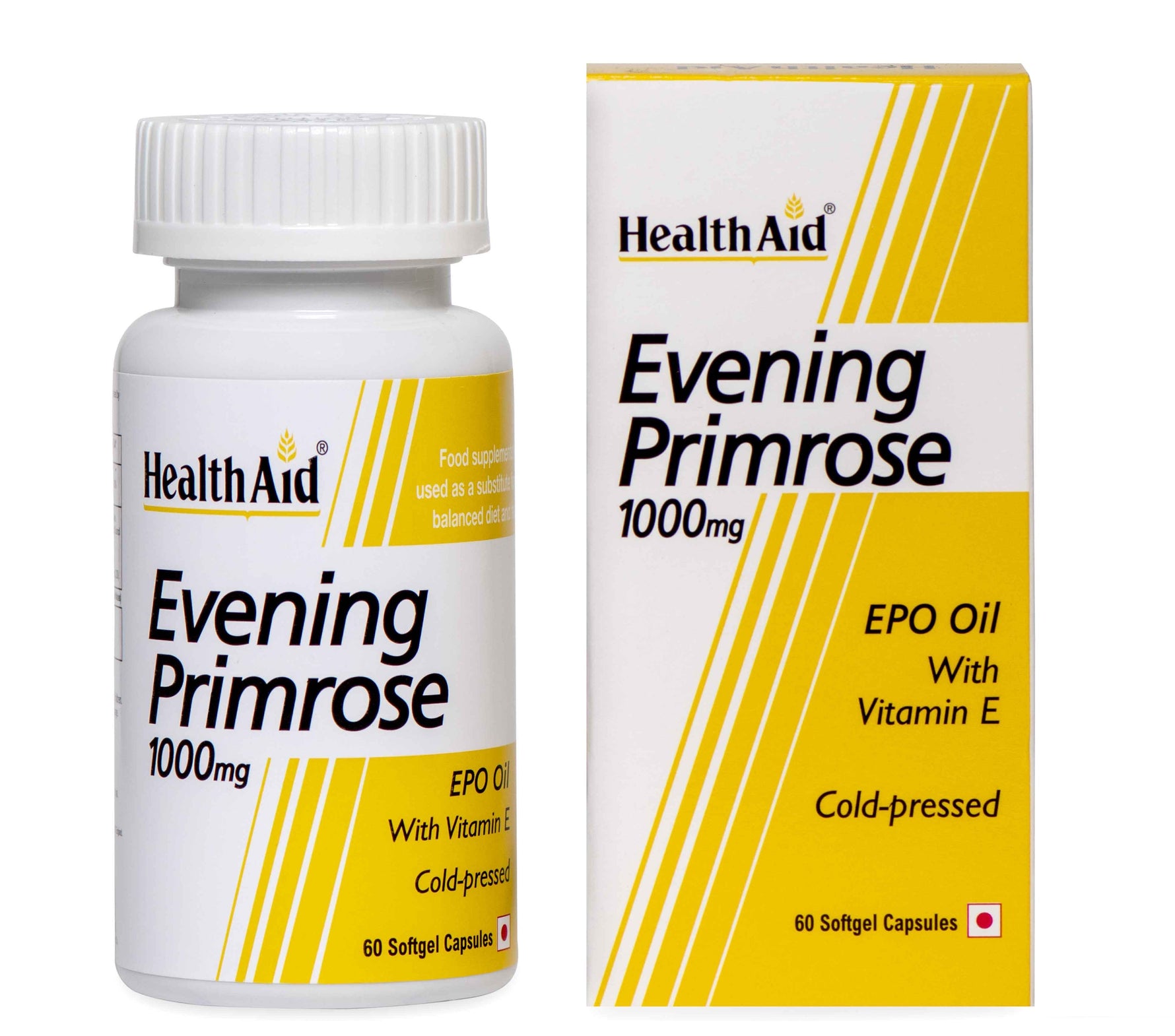 Healthaid Evening Primrose Oil 1000mg Capsule - 60 Capsules