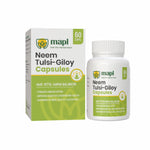 MAPL Neem Giloy Tulsi Capsules 60 | Ayurvedic Immunity & Wellness Support | Boosts Digestion, Reduces Stress & Fatigue Naturally