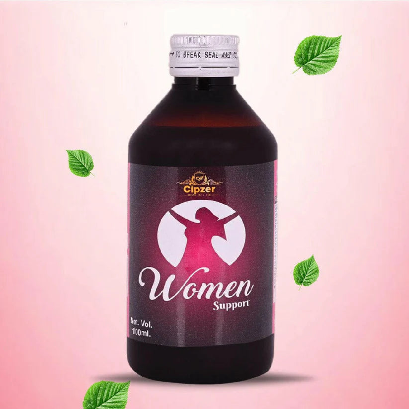 Cipzer Women Support Syrup - 100ml | Hormonal Balance, Menstrual Health, Energy & Women’s Wellness