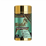 Vitaminnica Biotin Capsules - Hair Growth, Glowing Skin & Nail Strength Support, 60 Count