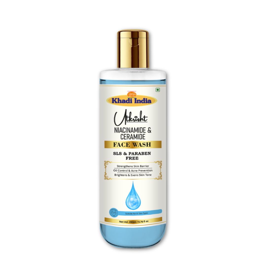Utkrisht Khadi Niacinamide & Ceramide Face Wash (200ml)
