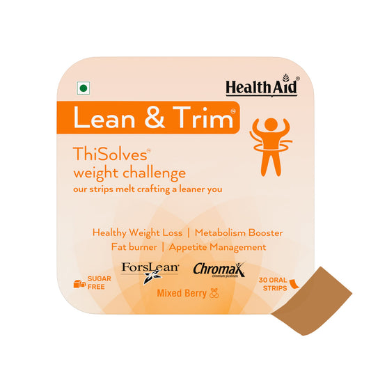 HealthAid Lean & Tirm ThiSolves Disintegrating Strip Mixed Berry Sugar Free - 30 Oral Strip