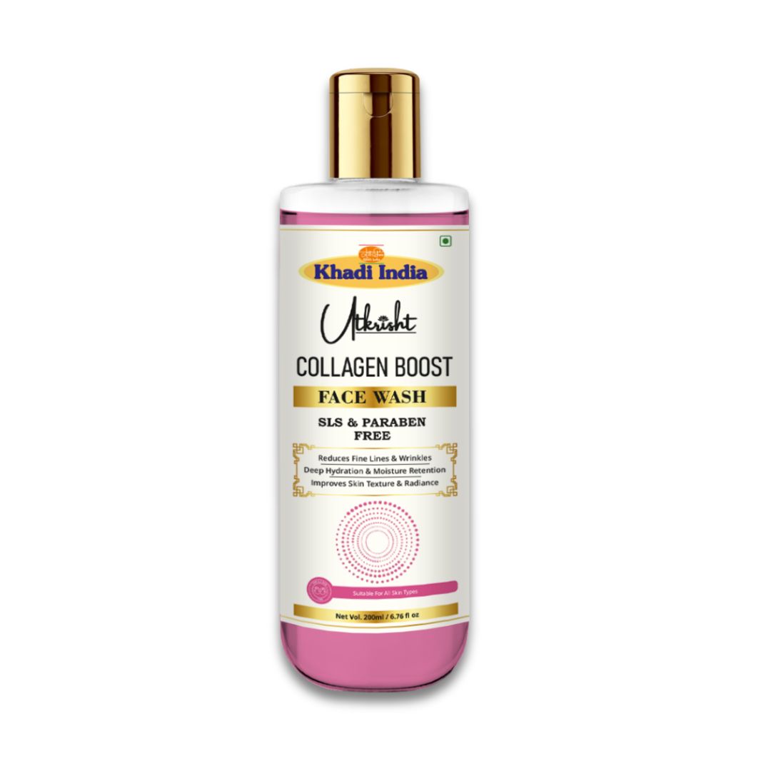 Utkrisht Khadi Collagen Face Wash (200ml)