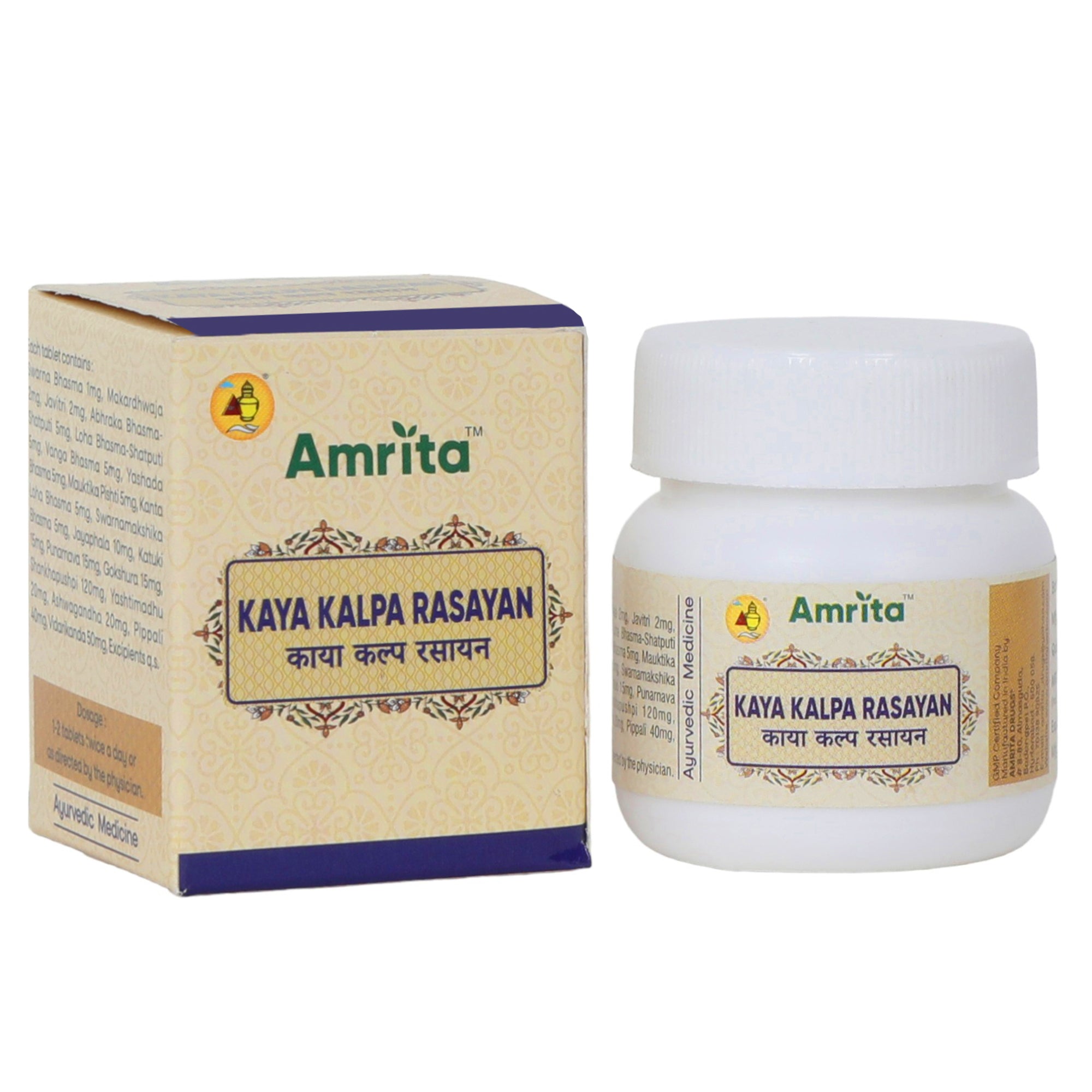 Amrita Kaya Kalpa Rasayan Tablet - 60 Tablets