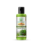 Bhudevam Naturals Khadi Neem & Tulsi Body Wash – Herbal Skin Purifying Cleanser for Daily Use- 210ML