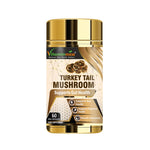 Vitaminnica Turkey Tail Mushroom Capsules - Immune Defense & Gut Health, 60 Count