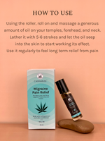 India Hemp Organics Cannabliss Migraine Pain Relief Oil - 10ml