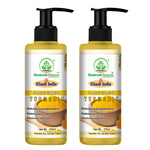 Bhudevam Naturals Khadi Turmeric Face Wash – Fights Acne, Reduces Pimples & Adds Radiance- 420ML (Pack of 2)