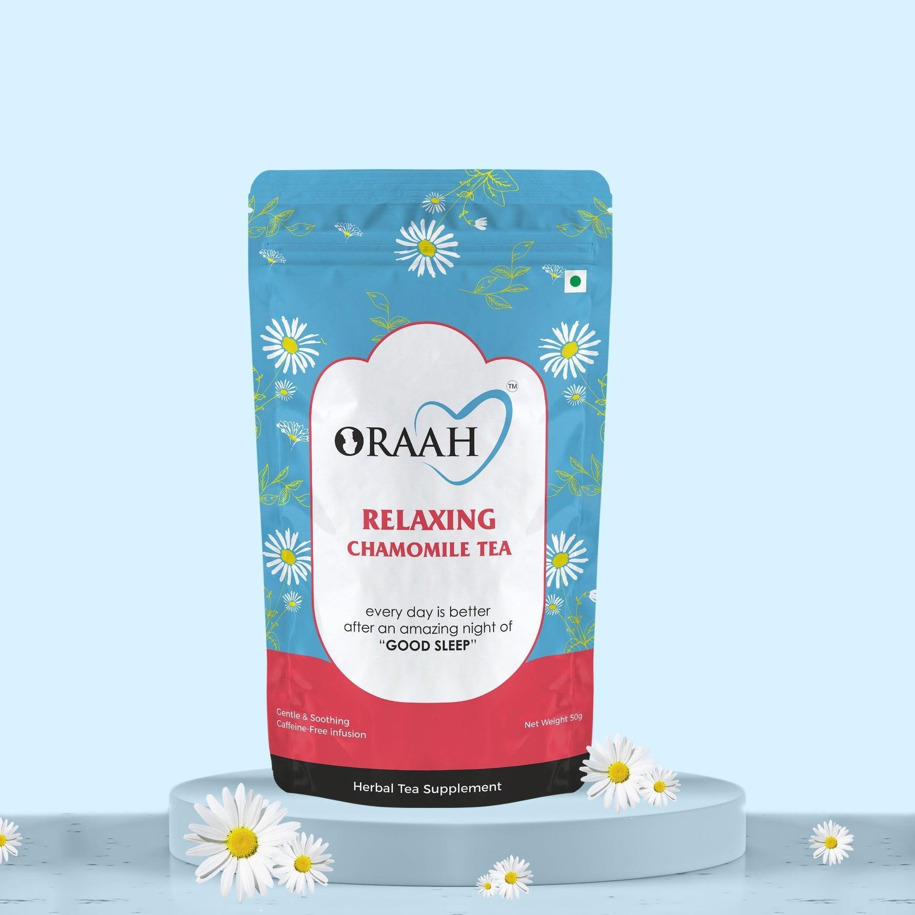 Oraah Relaxing Chamomile Tea, 50gms
