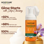 Goodcare Kumkumadi Glow Combo – Kumkumadi Oil 30ml + Foaming Face Wash 150ml Ayurvedic Brightening Skincare Set