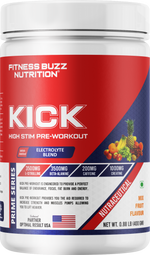 FB Nutrition Kick High Stim Pre-Workout Supplement - Mix Fruit - 400gm