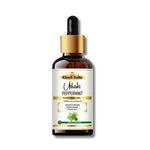 Khadi Peppermint Essential Oil | Pure & Natural Peppermint Oil for Hair & Scalp Care | Herbal Essential Oil for Dandruff & Scalp Refreshing | Cooling Aroma for Hair Care & Aromatherapy | 15 gm