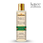 Kayee Ayurveda Moroccan Argan Oil for Hair & Skin | Natural Argan Oil for Dry & Frizzy Hair, Scalp Nourishment, Hair Conditioning, Skin Moisturization, Smoothness & Natural-Looking Shine | 100 ml