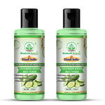 Bhudevam Naturals Khadi Pure Cucumber Water Mist Toner for Face | Hydrating Face Toner Spray for Refreshing Skin, Pore Care & Cooling Effect- 420ML (Pack of 2)