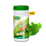 Pack of 3 Brahmi Churna 100gm Brain Tonic, Stress Support, Immunity Support & Antioxidant Benefits.