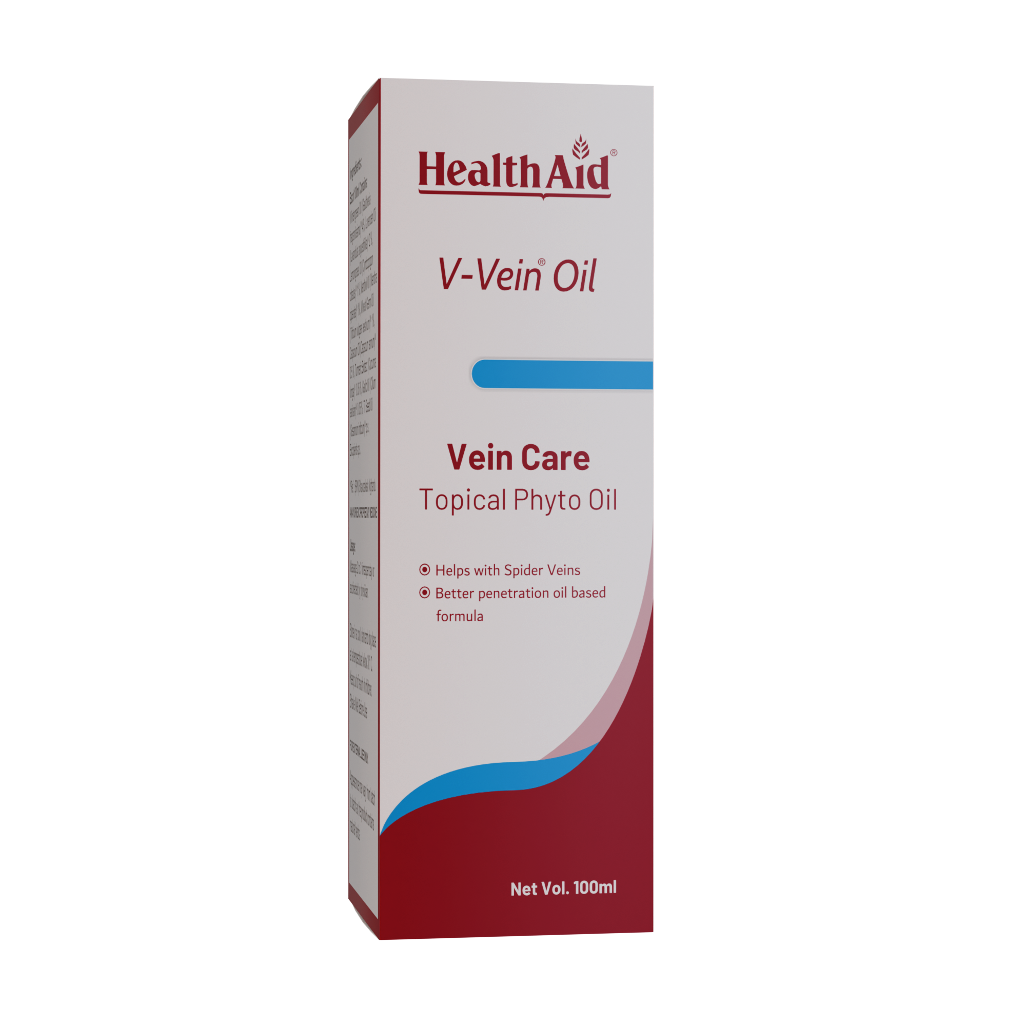 HealthAid V-Vein Oil Vein Care Topical Phyto Oil - 100ml
