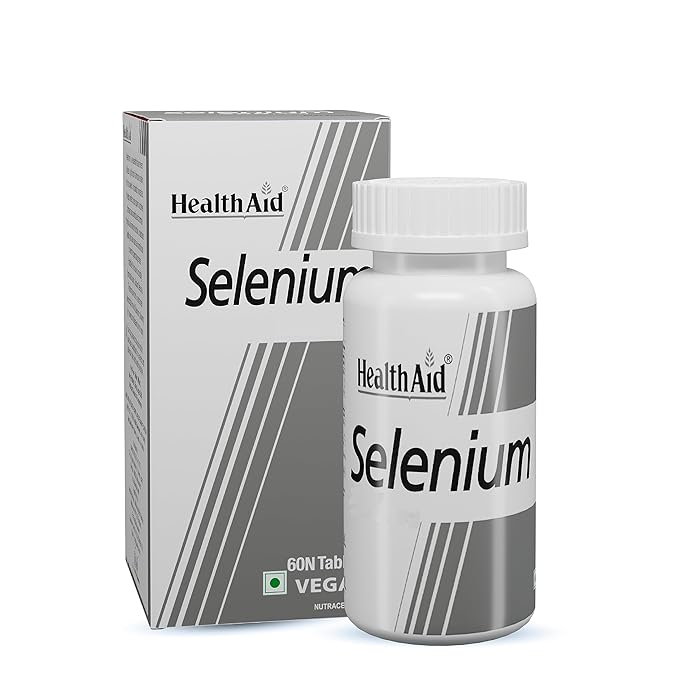 HealthAid Selenium 200mcg Tablet - 60 Tablets