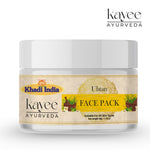 Kayee Ayurveda Herbal Ubtan Face Pack for Men & Women | Traditional Indian Facial Mask for Dull & Tanned-Looking Skin | Helps Remove Dirt, Excess Oil & Surface Impurities for Soft, Smooth, Clean & Radiant-Looking Skin