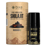 Bixa Botanical Pure Himalayan Shilajit Resin Pump (20g) | High-Potency 75% Fulvic Acid & Mess-Free Precision Dose Dispenser