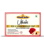 Utkrisht Khadi Rose & Sandalwood Soap (125g)