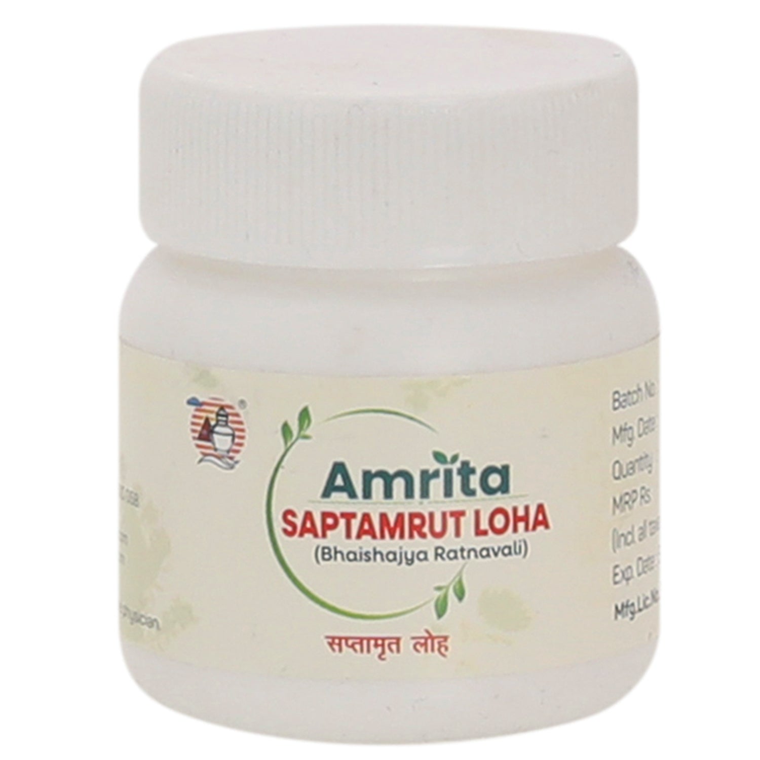 Amrita Saptamrit Loha Tablets – Ayurvedic Eye & Vitality Support – 60 Tablets
