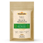 Kayee Ayurveda Black Mehendi Hair Powder, Herbal Hair Colour Powder for Black & Dark Brown-Looking Hair, Helps Cover the Appearance of Grey Hair, Traditional Mehendi Hair Care for Women & Men | 100 g