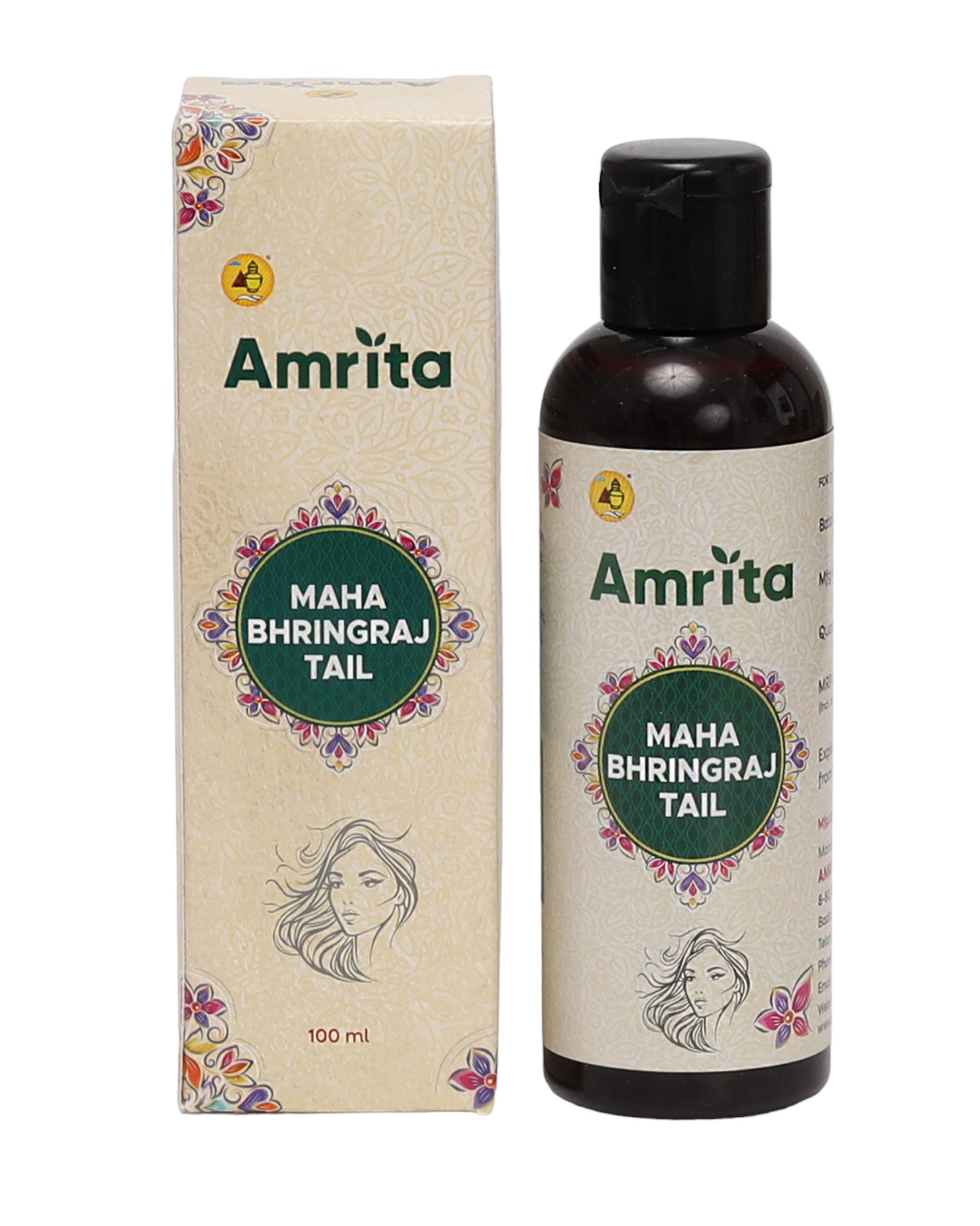 Amrita Mahabhringraj Tail - 100ml