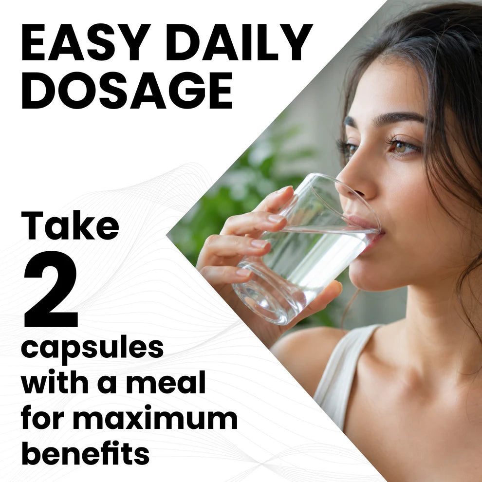 Raskam Healthcare Quercetin with Bromelain Capsules | 60 Veg Capsules