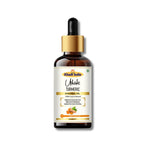 Khadi Turmeric Essential Oil | Pure & Natural Turmeric Oil for Face & Body Care | Essential Oil for Glowing-Looking Skin, Oily & Acne-Prone Skin | Herbal Aromatherapy & Massage Oil | 15 ml