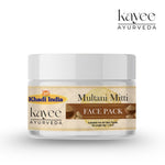 Kayee Ayurveda Multani Mitti Herbal Face Pack for Men & Women | Clay Facial Mask for Oily, Combination & Dull-Looking Skin | Helps Remove Excess Oil, Dirt & Surface Buildup While Supporting a Clean, Smooth & Radiant-Looking Complexion