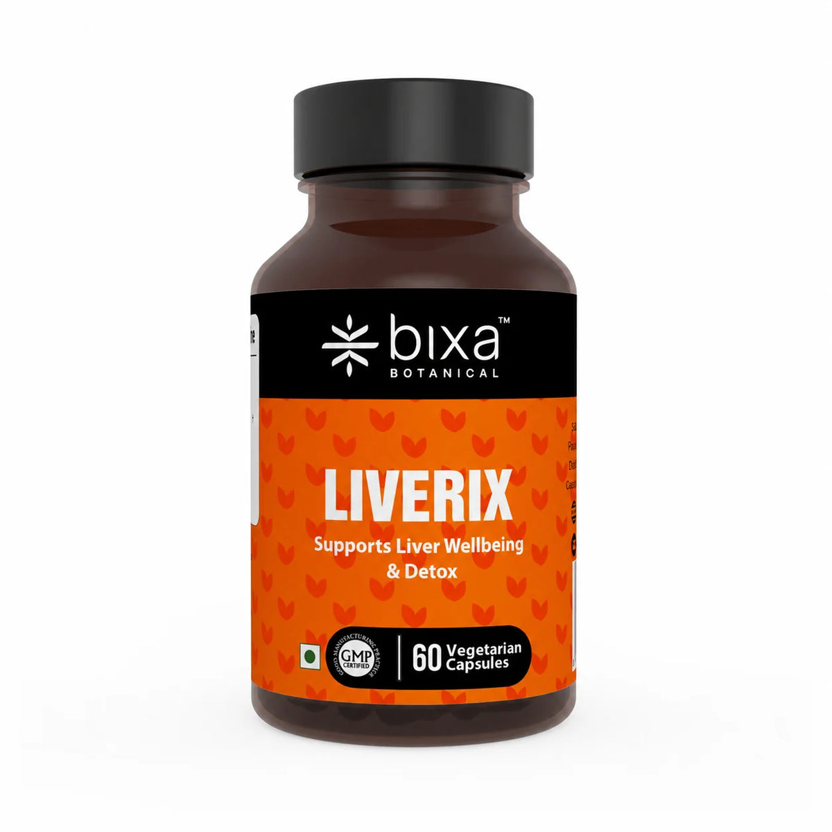 Bixa Botanical LIVERIX (60 Veg Capsules | 450mg) | Synergistic Ayurvedic Formula for Natural Liver Detoxification & Hepatic Function