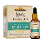 Kayee Ayurveda Rosemary Essential Oil for Hair Care, Aromatherapy, Diffuser & Massage | Refreshing Rosemary Aroma Oil for Scalp & Hair Care, Meditation, Yoga, Spa & Home Fragrance | Multi-Purpose Essential Oil | 15 ml
