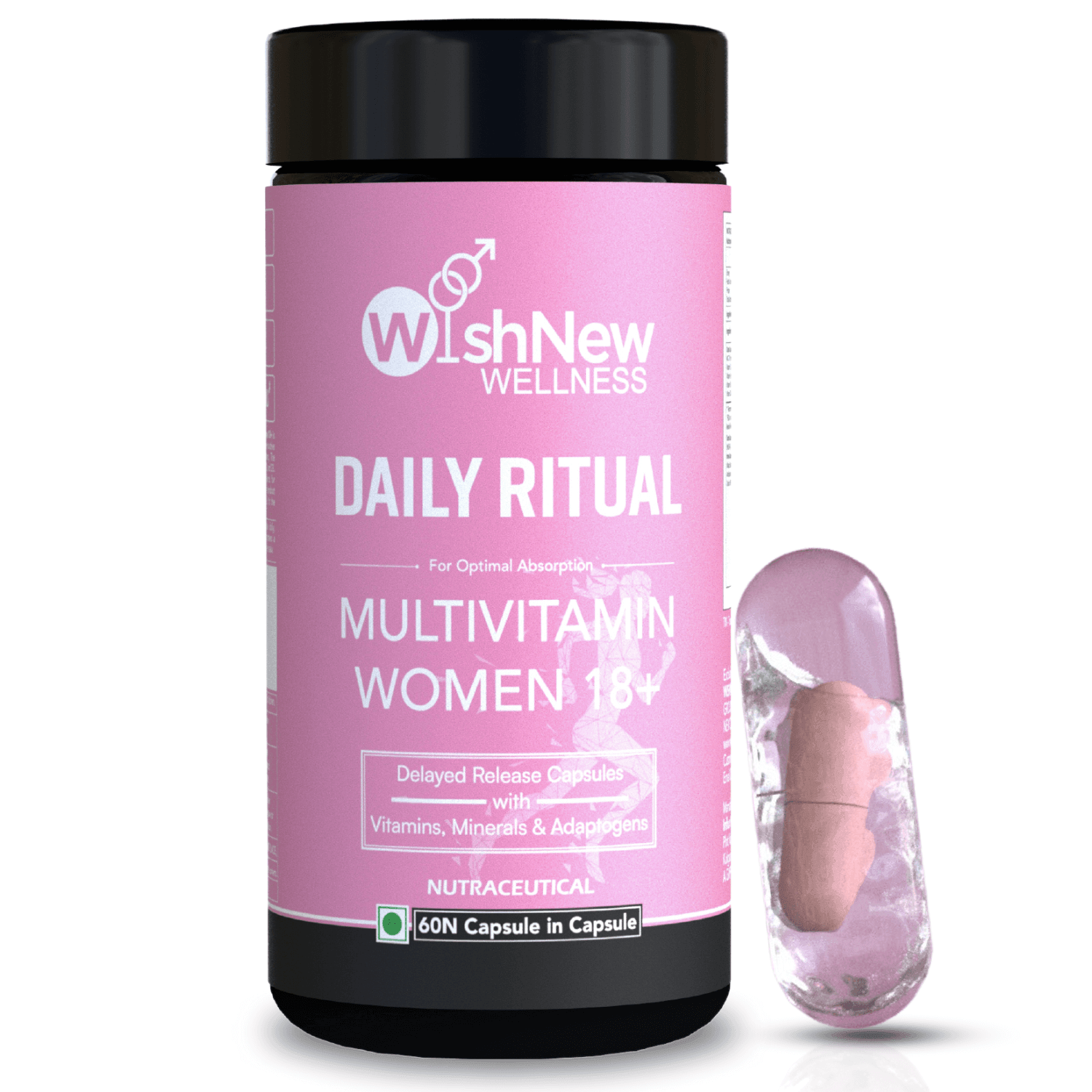 Wishnew Wellness Daily Ritual Multivitamin Women 18+ Capsule