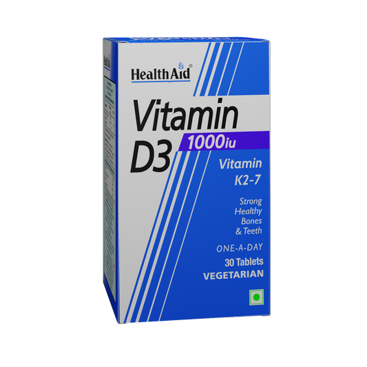 HealthAid Vitamin D3 1000 iu Tablet - 30 Tablets