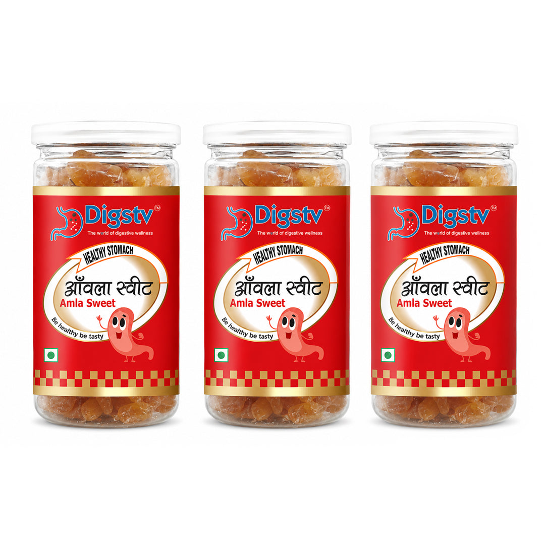Amla Sweet Candy 200gm (Pack of 3)– Sweet & Tangy Indian Gooseberry Snack Digestive Wellness.