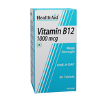 HealthAid Vitamin B12 1000mcg Tablets - 60 Tablets