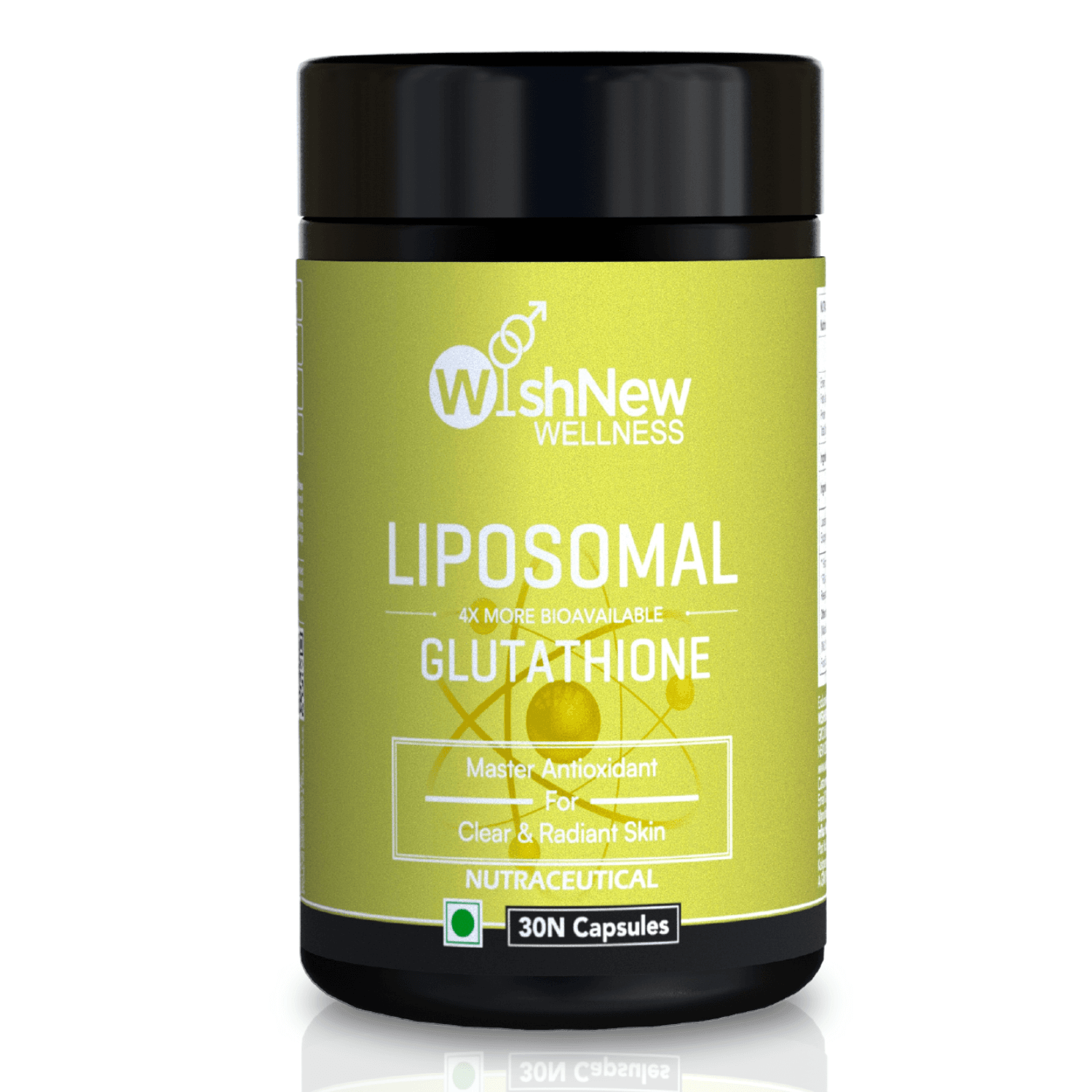 Wishnew Wellness Liposomal Glutathione Capsule - 30 Vegetarian Capsules