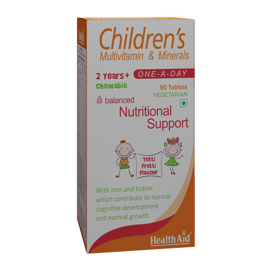 HealthAid Children's Multivitamins & Minerals Chewable Tablet - 90 Chewable Tablet