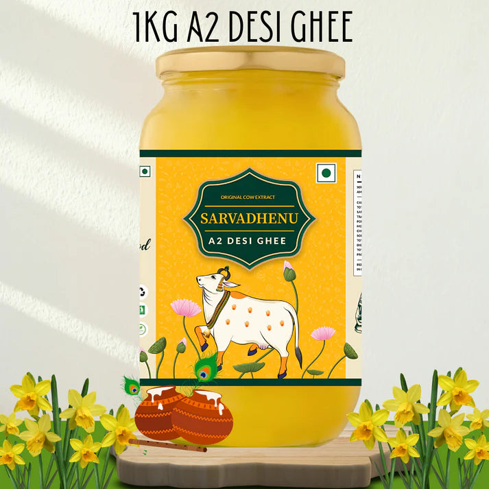 Sarvadhenu A2 Desi Ghee - 2 L