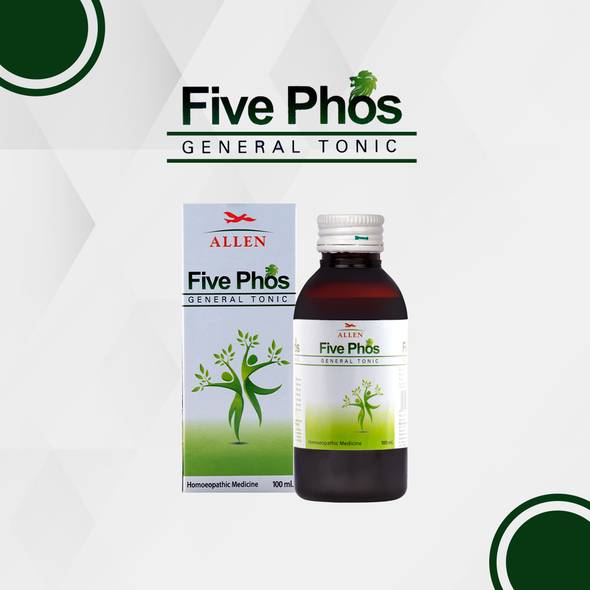 Allen Five Phos General Tonic - 100ml - Pack of 2