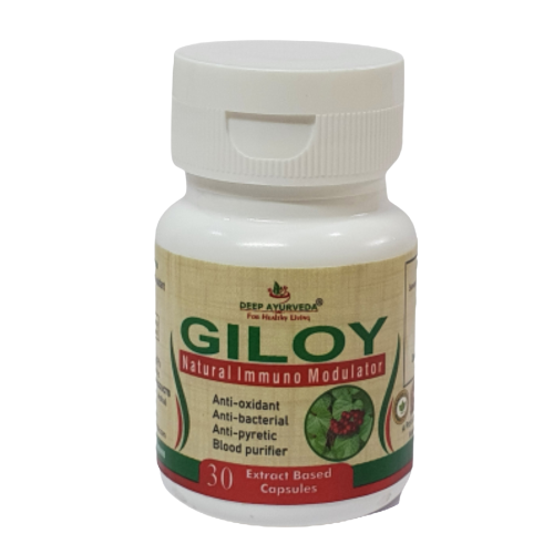 Deep Ayurveda Giloy Natural Immuno Modulator Extract Based Capsule