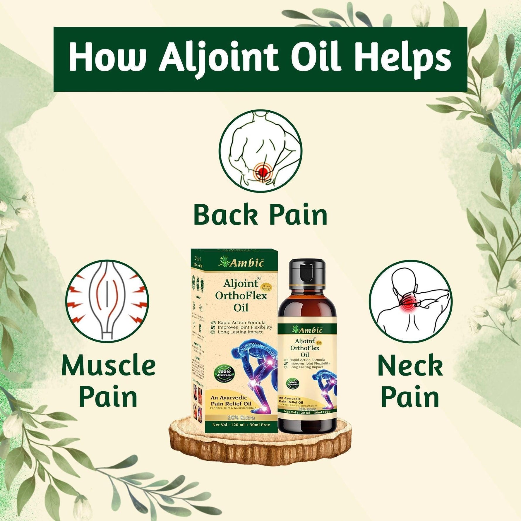 Ambic Aljoint Orthoflex Oil ( 150ml Each)