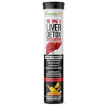 Vitaminnica 9-in-1 Liver Detox Effervescent Tablets - Advanced Cleanse & Support, 20 Count