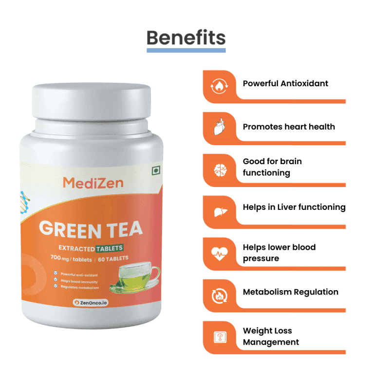 MediZen Green Tea Extract Tablet - 60 Tablets